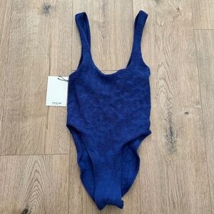 NEW Bond-eye Women’s Mara One Piece Blue Swimsuit
